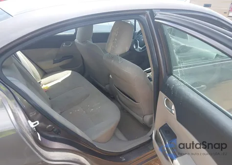 2012 Honda Civic Ex z USA, uszkodzony, nr VIN 2HGFB2F8XCH544536